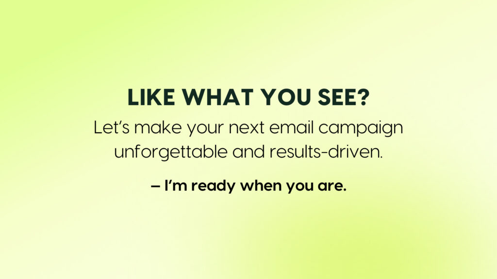 Branded Email Campaign Design for DTC Product Launch - portfolio - 2
