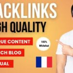 Je vais créer 5 backlinks d'autorité français, du netlinking et des articles invités. - À distance