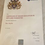 Certificate of Higher Education in Arts and Humanities