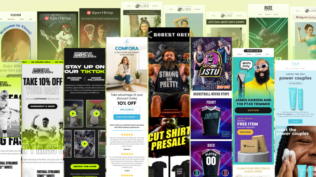 Branded Email Campaign Design for DTC Product Launch - portfolio - 1