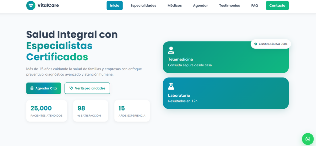 Basic Landing pages - portfolio - 1