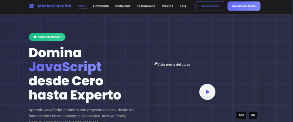 Basic Landing pages - portfolio - 0