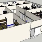 Isolation de la chambre froide et conception et fabrication préfabriquées - À distance