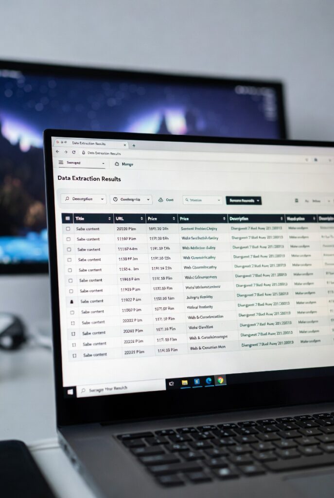 Web Scraping & Data Extraction - portfolio - 0