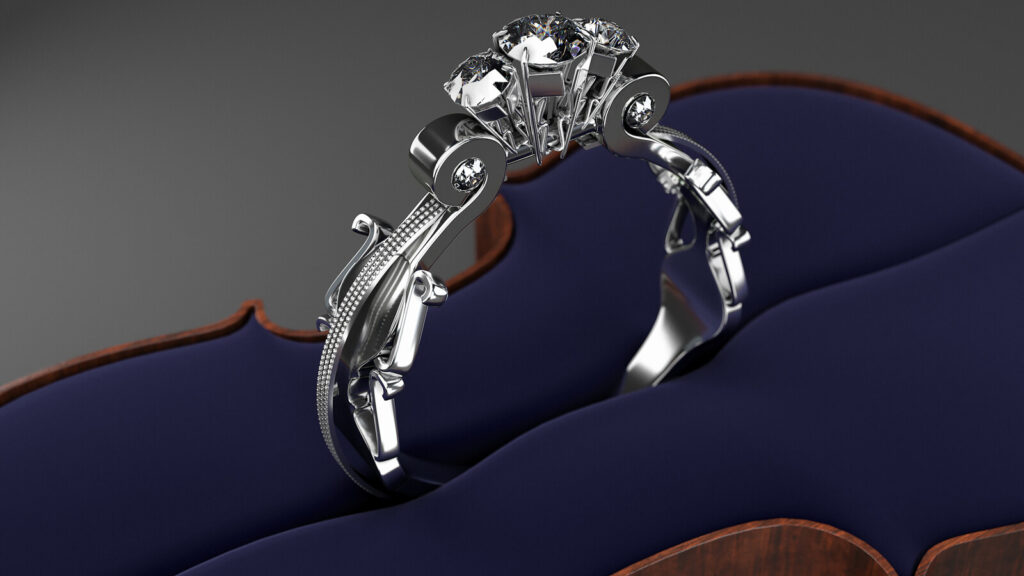 Je créerai des bijoux 3D de haute qualité  - portfolio - 0