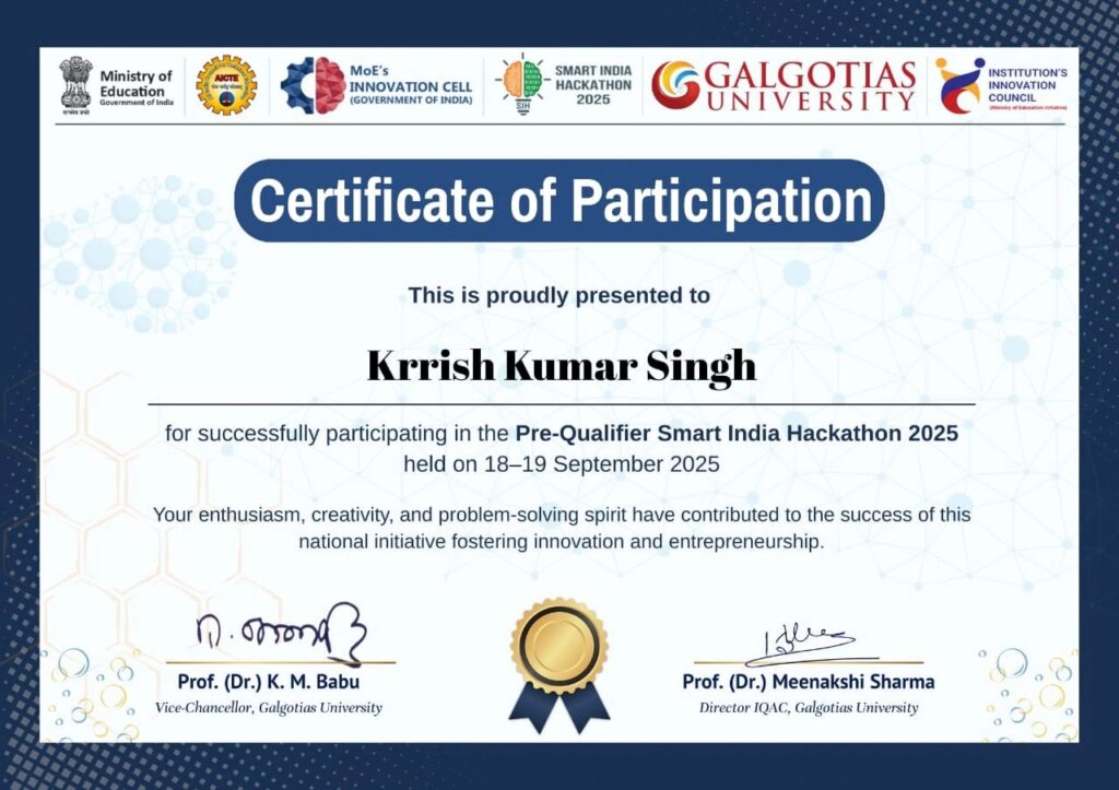 krrish kumar - portfolio - 1
