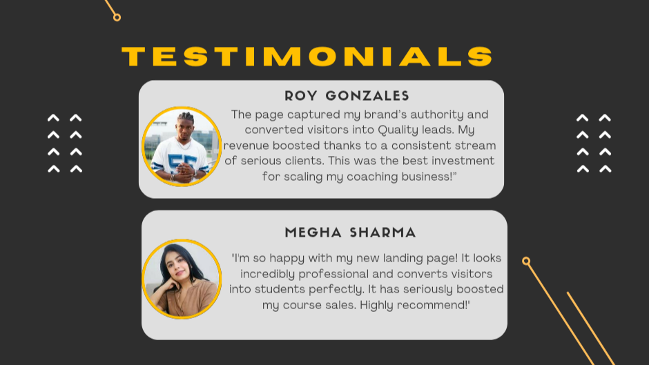I will write high-converting, persuasive copy for your landing page. - portfolio - 2