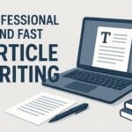 I will write your Professional article in 2 days 