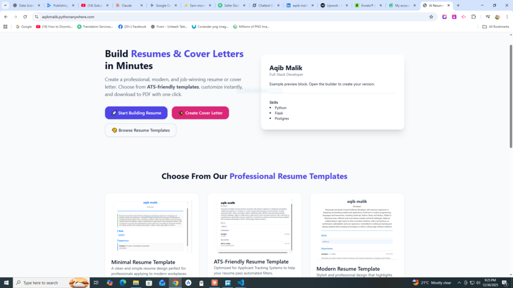 aqib malik - portfolio - 2