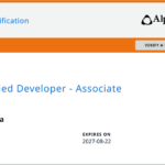 Développeur certifié AWS - Associé