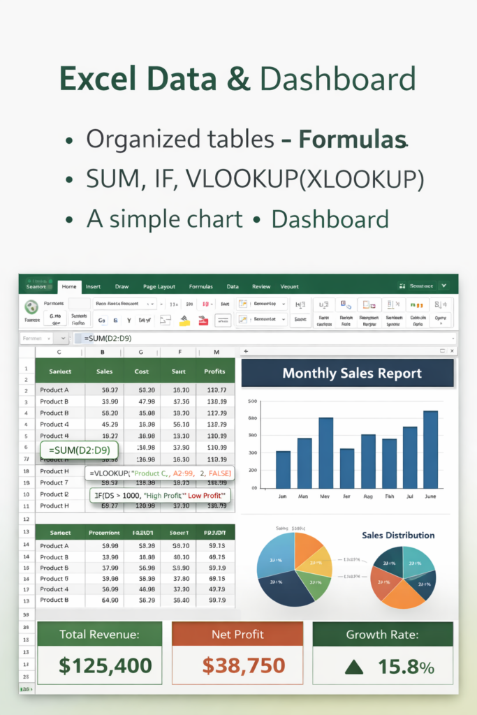 Je crée des images IA et je gère les tâches Excel et de données avec précision et dans les délais. - portfolio - 1