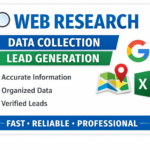 I well Professional Data Entry & Web Research - Remote