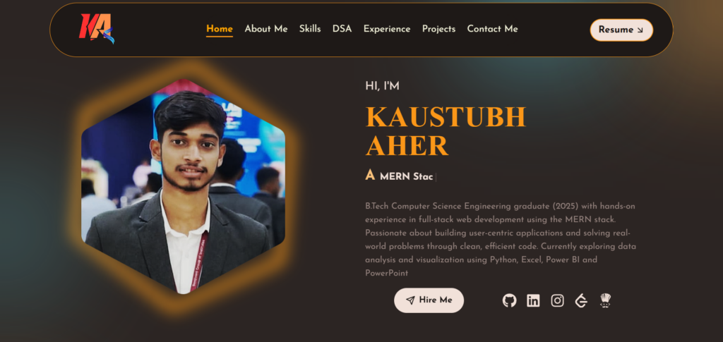Kaustubh Aher - portfolio - 0
