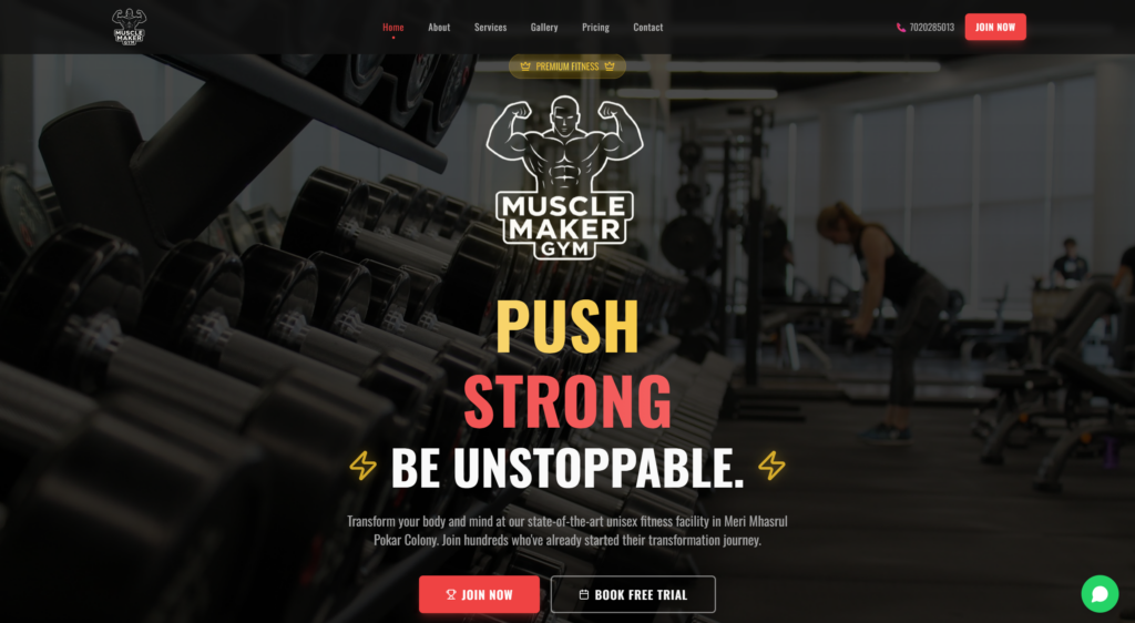 I will create you a custom website - portfolio - 0