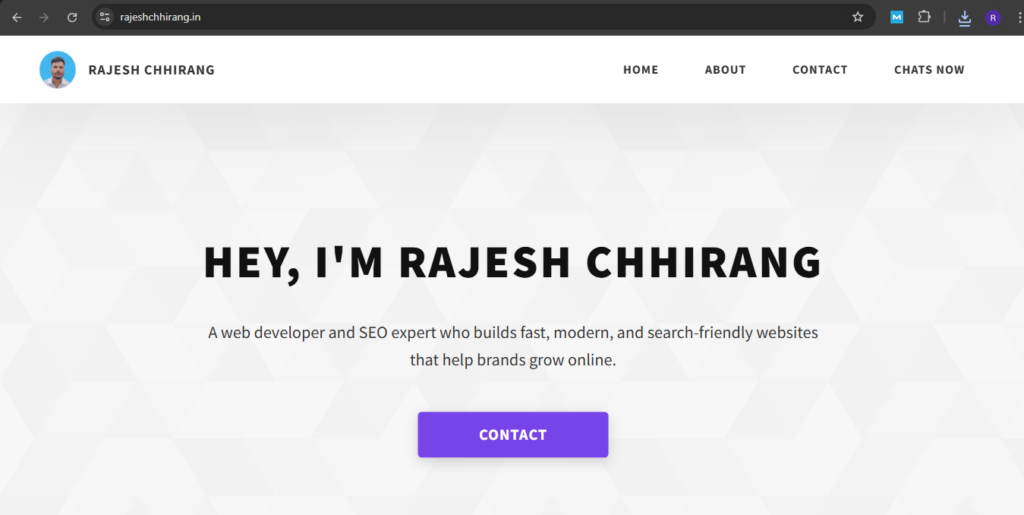 Rajesh Chhirang - portfolio - 0