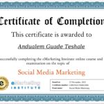 Certificat en marketing sur les réseaux sociaux