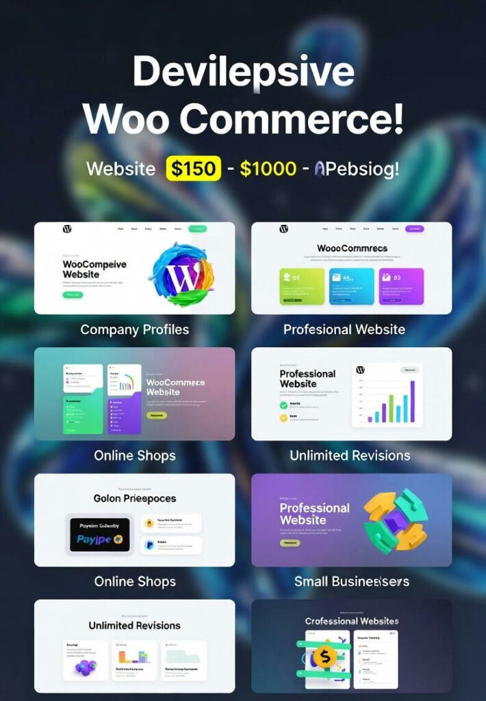 Professional Website & Online Store Development (WordPress, WooCommerce, Laravel - portfolio - 0