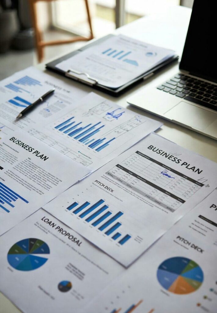 خطط الأعمال المهنية، مقترحات القروض/المستثمرين وبرامج العرض - portfolio - 0