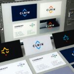 Conception professionnelle de cartes de visite + Kit de marque numérique