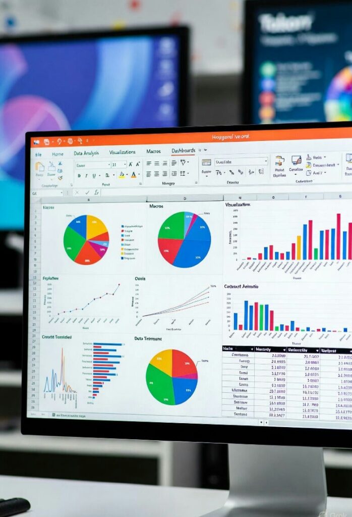 أتمتة Excel المتقدمة، ماكروز VBA ولوحات المعلومات التفاعلية - portfolio - 0