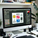 Design graphique professionnel – logos, bannières, graphismes sur les réseaux sociaux et retouche photo produit