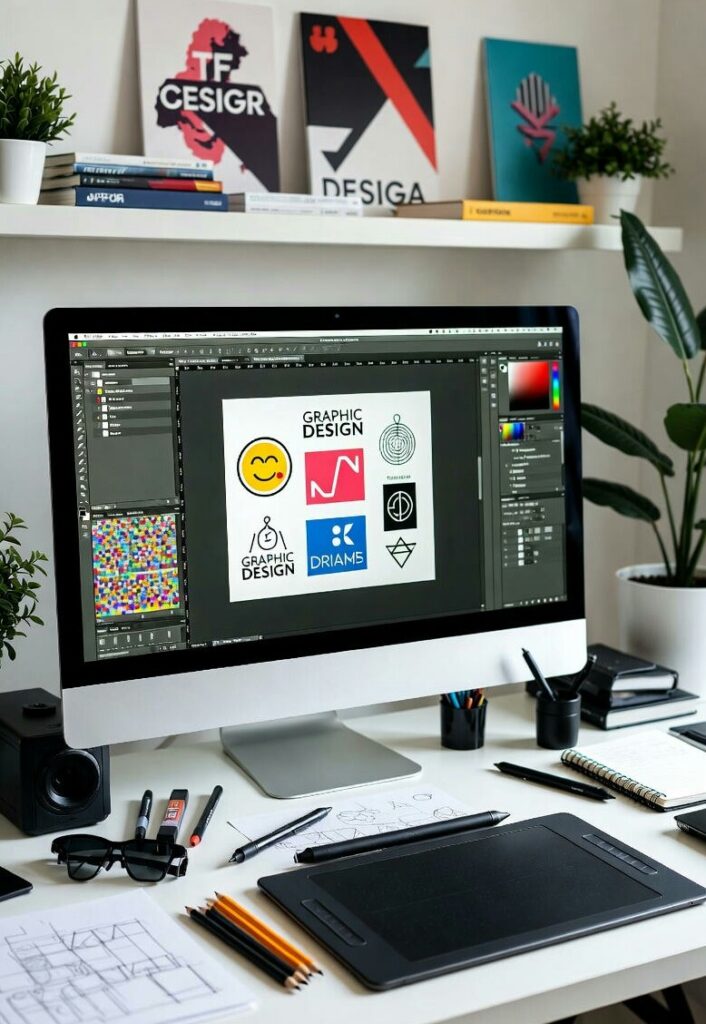 Design graphique professionnel – logos, bannières, graphismes sur les réseaux sociaux et retouche photo produit - portfolio - 0