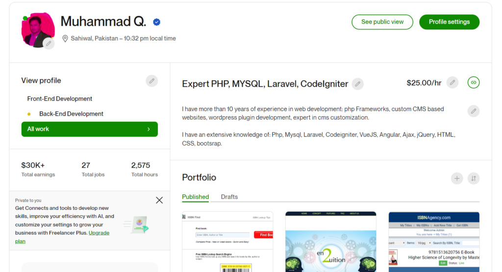 Muhammad Qaisar - portfolio - 0
