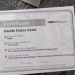 English Learning Certificate