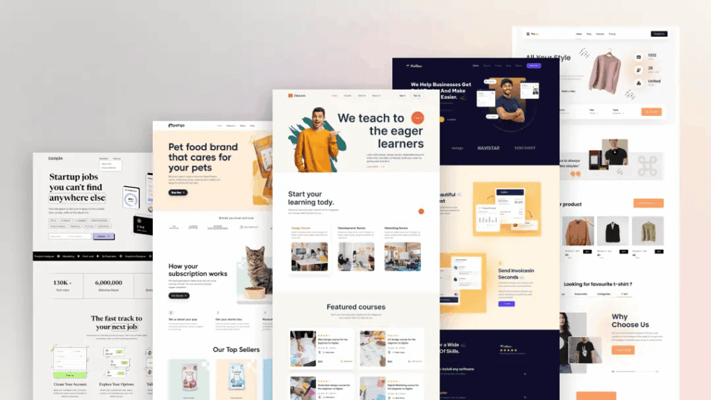 Je vais créer un site WordPress à forte conversion pour votre entreprise - portfolio - 1