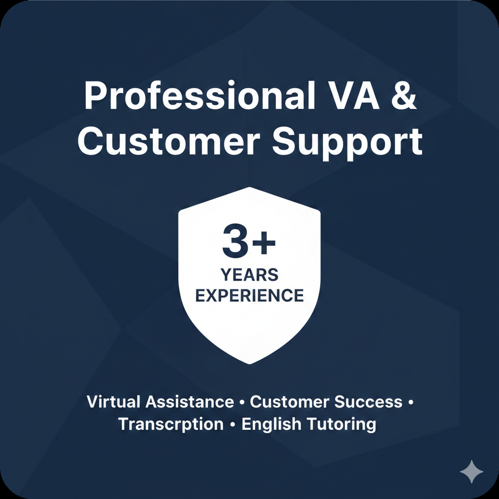 Assistant professionnel et support (3 ans d’expérience) - portfolio - 0