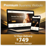 4️⃣ Premium Business Website — 12 Days
