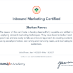 Inbound Marketing Certified