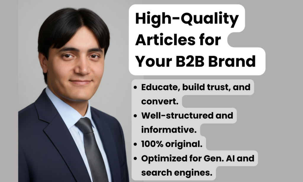 سأكون كاتب محتوى SaaS الخاص بك في B2B - portfolio - 0