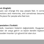 I will translate english texts into clear and natural turkish