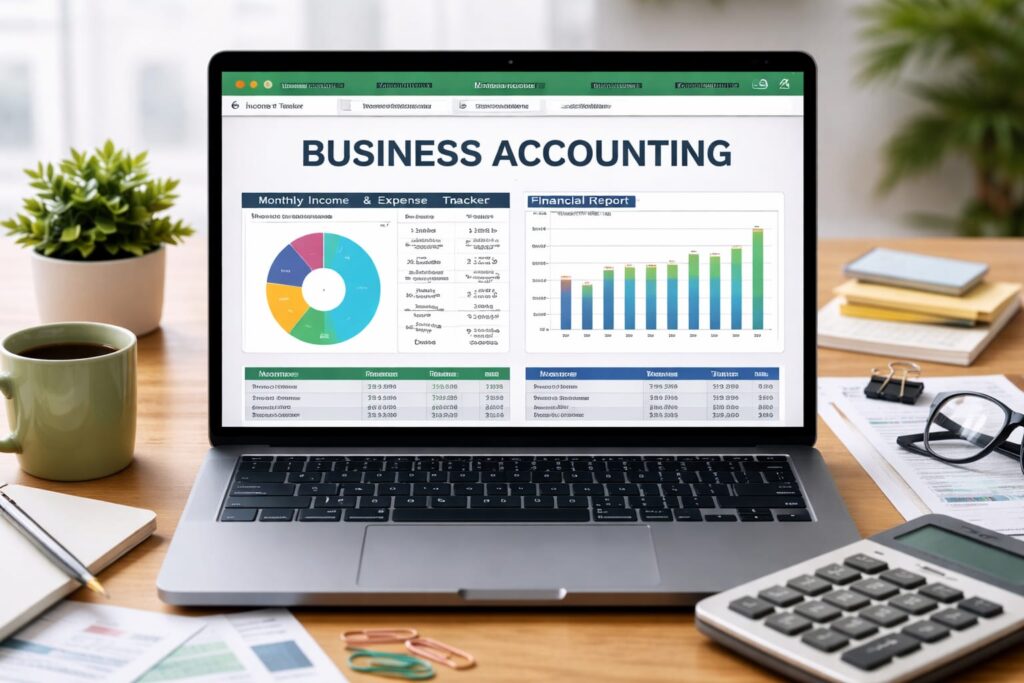 Je vais créer des modèles Excel pour la comptabilité de votre entreprise - portfolio - 0