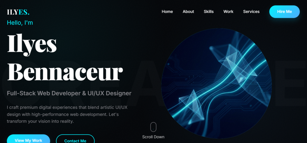 Sites web modernes et menus numériques pour cafés et petites entreprises - portfolio - 0