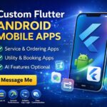 Je vais développer une application mobile personnalisée pour Flutter pour Android - À distance