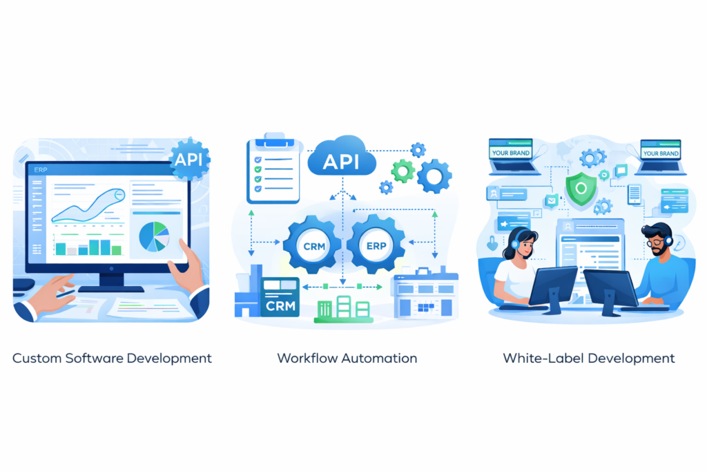 Développement logiciel personnalisé en marque blanche et automatisation - portfolio - 0