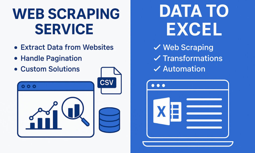 I will do web scraping, data scraping, data extraction from any website - portfolio - 1