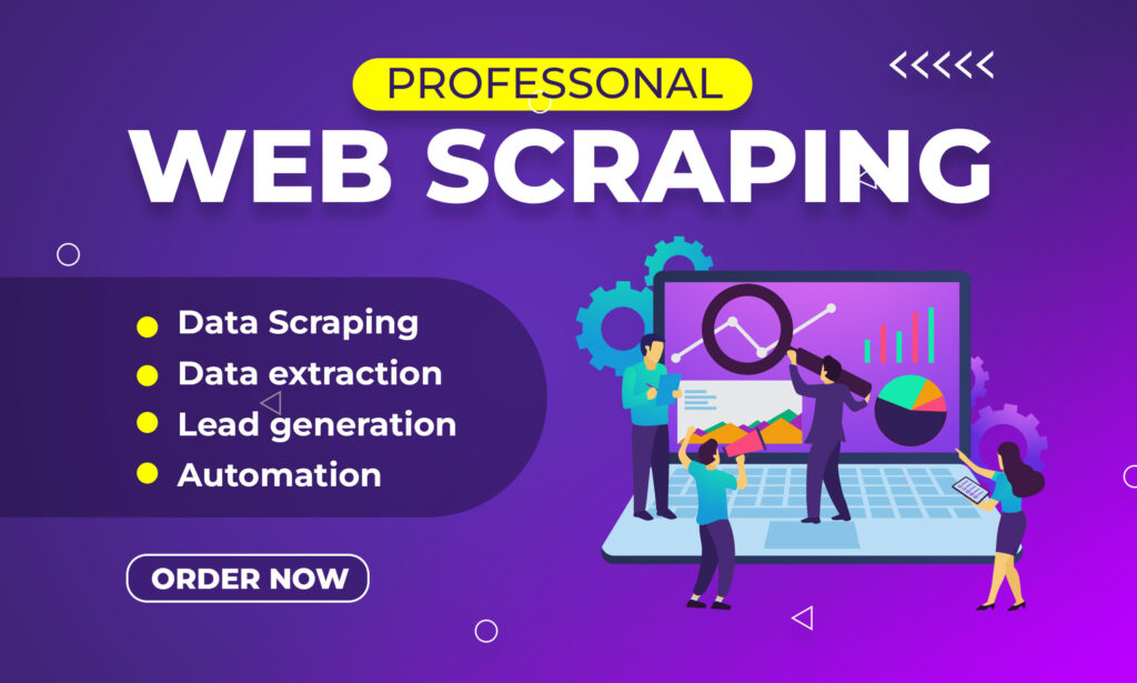 I will do web scraping, data scraping, data extraction from any website - portfolio - 0