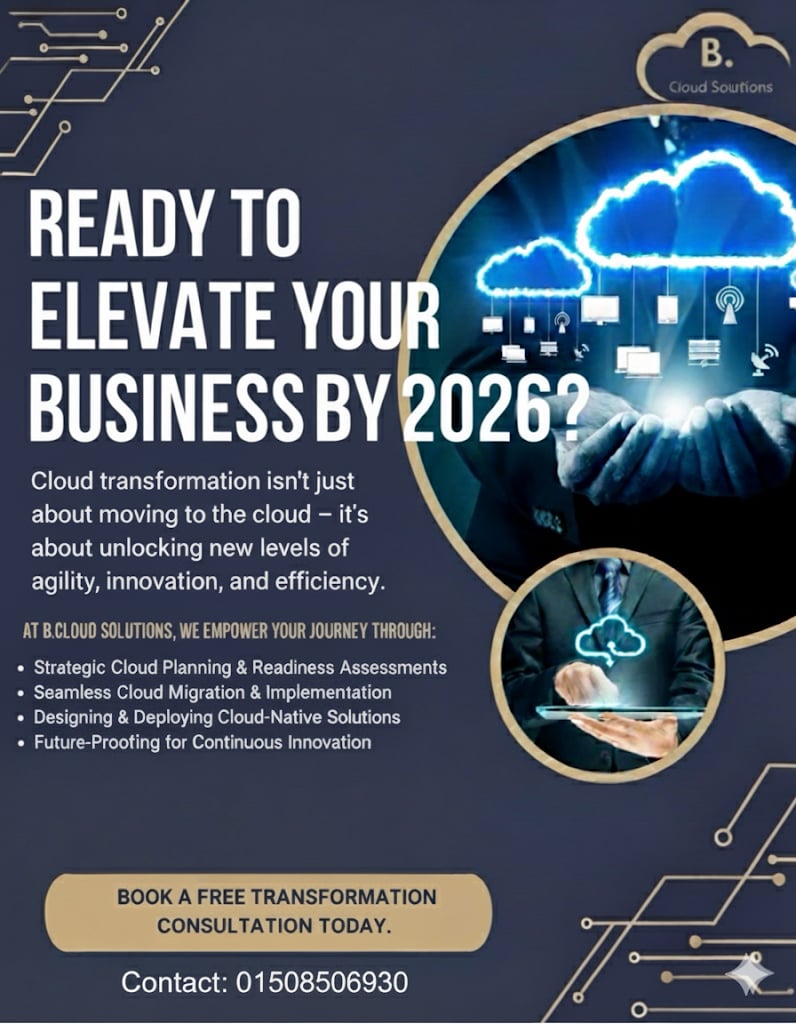 B Cloud Solutions - cover