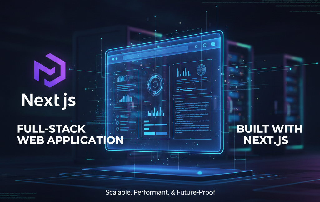 I will create a full stack web application in next.js - portfolio - 1