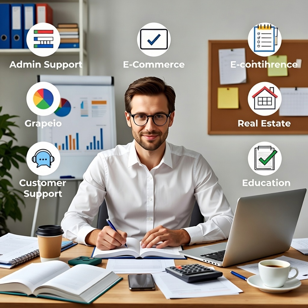 سأكون مساعدك الافتراضي الموثوق في دعم الإدارة وإدخال البيانات - portfolio - 1