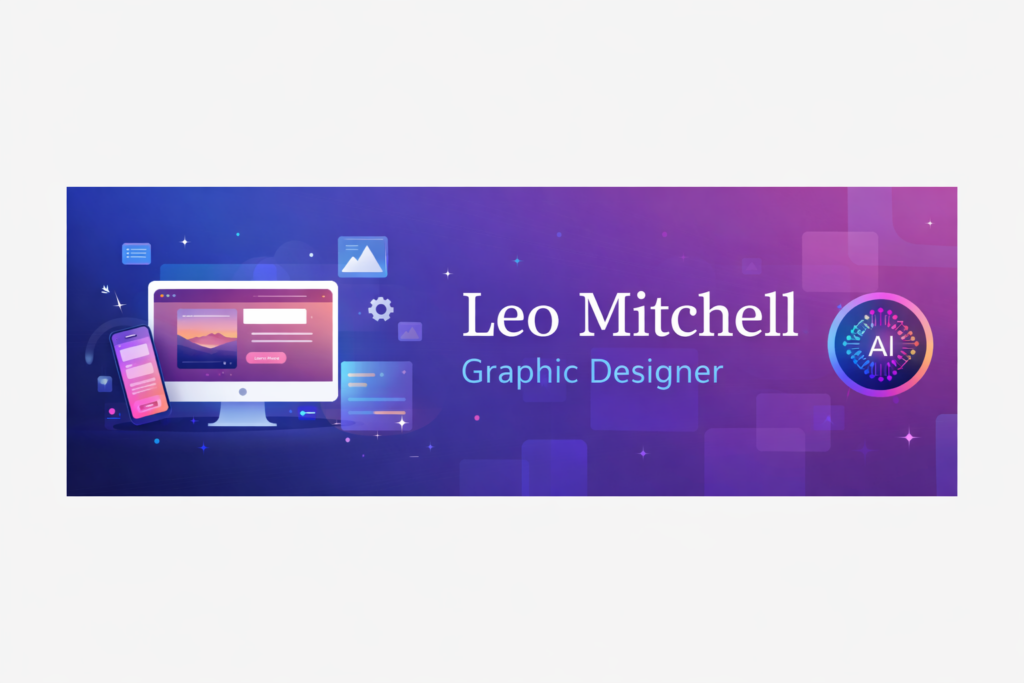 Leo Mitchell - الغلاف