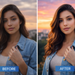 Image retouching and enhancement - Remote