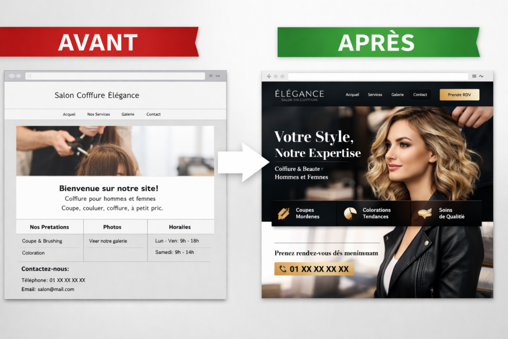 Modernisation et amélioration de site internet existant  - portfolio - 0