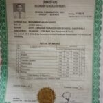 Matric degree