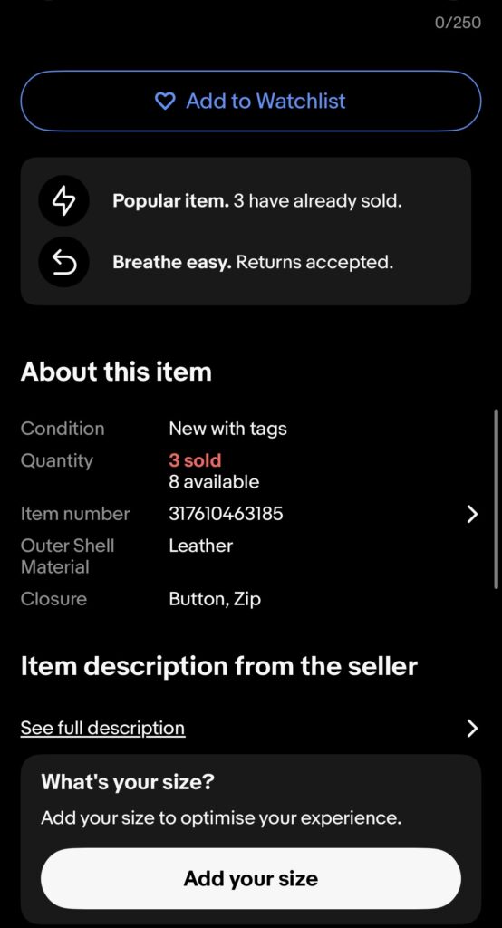 I can provide services for the listing across the e-commerce platform (eBay, Etsy and on amazon).  - portfolio - 2