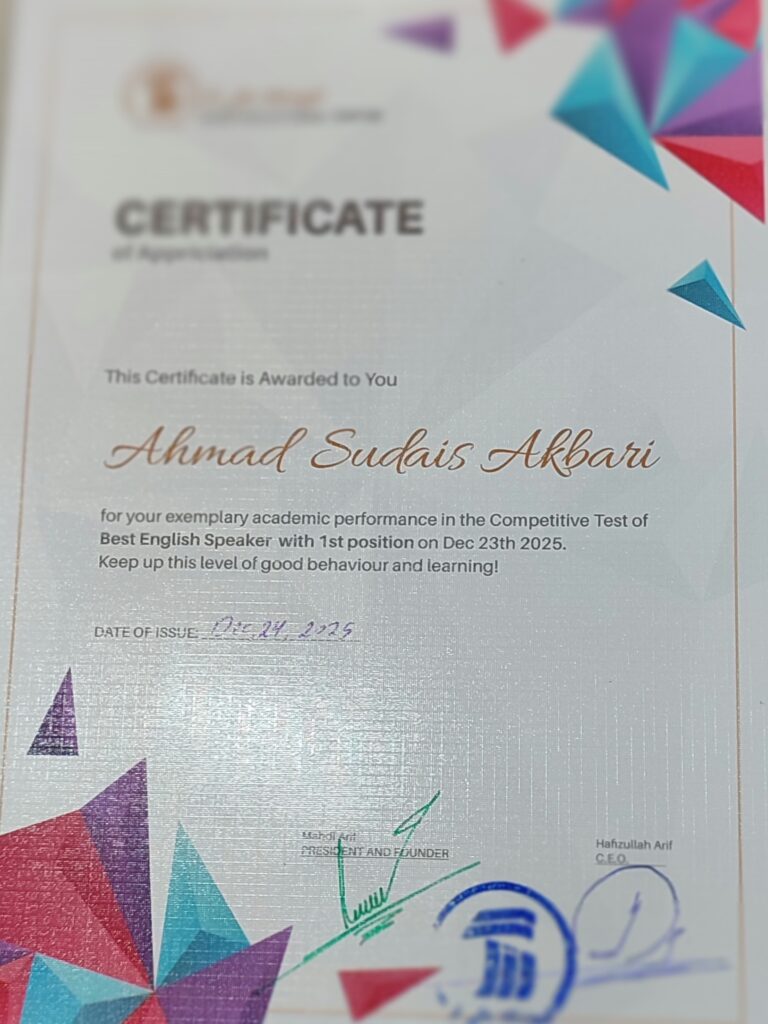 Ahmad Sodais Akbari - portfolio - 1