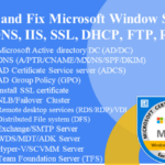 setup microsoft windows server ad, gpo, dns, dhcp, iis, SSL, adcs, rds, vdi, ftp - Remote